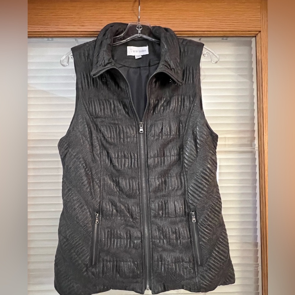 Erin London Snakeskin Vest